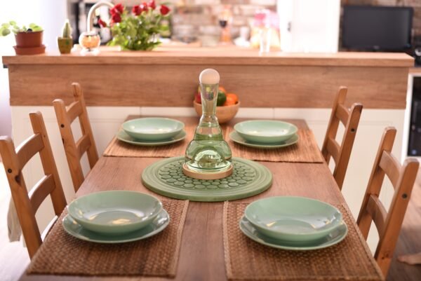 Carafe Clear Vintage Green - Image 2